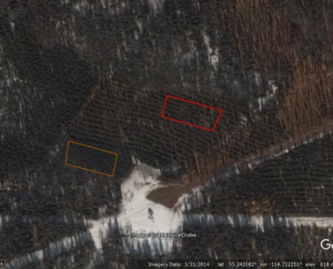 Canopy penetration of airtanker drops in forest fuel treatments and untreated stands
