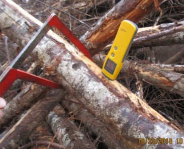 Evaluating the relative fire hazard of oriented debris piles and constructed burn piles